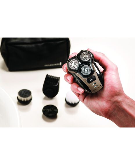 Quick Shave Pro XR1415AU Electric Shaver with 4 Grooming and Cleansing Heads